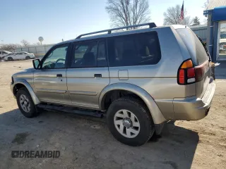 2002 Mitsubishi Montero XLS z VIN JA4MT31R22J009216, wystawiony jako Copart lot #42943735 z przebiegiem 190 168 mil mil oraz Szkoda całkowita • Salvage title. Historia ofert i sprzedaży dostępna na DreamBid. Obrazek 2.