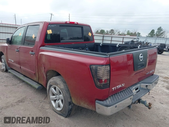 2008 Nissan Titan XE with VIN 1N6BA07D78N343298, listed as a IAAI auction lot 41686742 with Not Provided miles and . Bid and sale history available at DreamBid. Image 3.