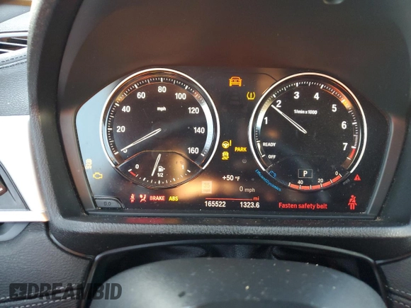 2018 BMW X2 sDrive28i with VIN WBXYJ3C3XJEJ81736, listed as a Copart auction lot 87390404 with 165,522 mi miles and Salvage Title. Bid and sale history available at carsss.com. Image 9.
