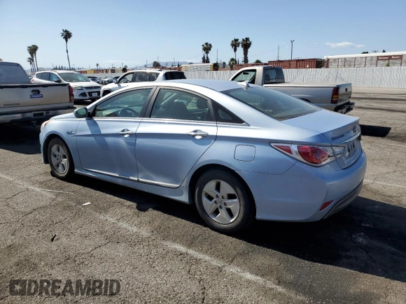 2012 Hyundai Sonata Hybrid z VIN KMHEC4A43CA047569, wystawiony jako Copart lot #57174535 z przebiegiem 186 562 mil mil oraz Czysty tytuł • Clean title. Historia ofert i sprzedaży dostępna na DreamBid. Obrazek 2.
