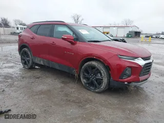 2020 Chevrolet Blazer LT with VIN 3GNKBJRS5LS552756, listed as a IAAI auction lot 40839933 with 40,928 mi miles. Bid and sale history available at carsss.com. Image 1.