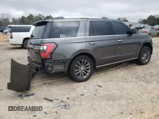 2021 Ford Expedition Limited with VIN 1FMJU1KT4MEA61166, listed as a Copart auction lot 42638595 with 74,859 mi miles and Salvage title. Bid and sale history available at DreamBid. Image 3.