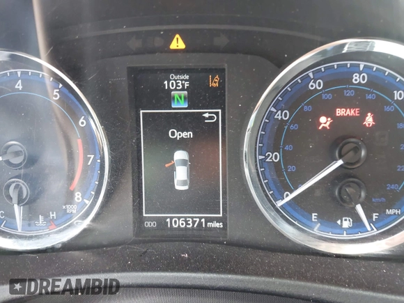 2017 Toyota Corolla L with VIN 2T1BURHE4HC843864, listed as a IAAI auction lot 42274808 with 106,371 mi miles and . Bid and sale history available at DreamBid. Image 15.