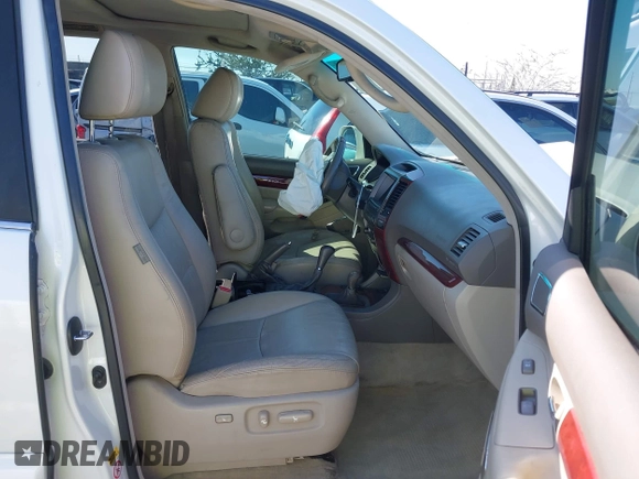 2008 Lexus GX 470 with VIN JTJBT20X580169058, listed as a IAAI auction lot 41740800 with 217,905 mi miles and . Bid and sale history available at DreamBid. Image 5.