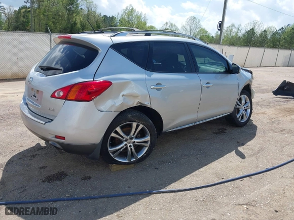 2010 Nissan Murano S with VIN JN8AZ1MU7AW014140, listed as a IAAI auction lot 41965227 with 253,823 mi miles. Bid and sale history available at carsss.com. Image 4.