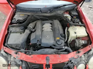 1999 Mercedes-Benz CLK-Class with VIN WDBLJ65G9XF072789, listed as a Copart auction lot 42996795 with 157,750 mi miles and Salvage Title. Bid and sale history available at carsss.com. Image 12.