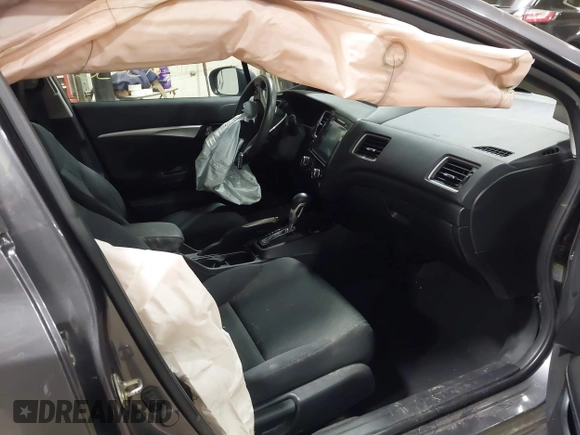 2014 Honda Civic Sedan EX with VIN 19XFB2F82EE227900, listed as a IAAI auction lot 41823030 with 121,638 mi miles. Bid and sale history available at carsss.com. Image 5.