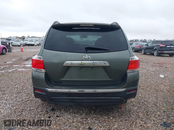 2013 Toyota Highlander with VIN 5TDZA3EH5DS038119, listed as a IAAI auction lot 41753356 with Not Provided miles and . Bid and sale history available at DreamBid. Image 16.