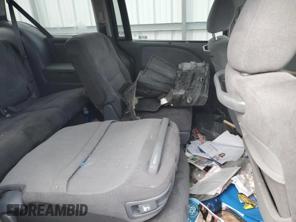 2005 Honda Odyssey EX with VIN 5FNRL38405B047948, listed as a Copart auction lot 50130755 with 0 mi miles and Salvage Title. Bid and sale history available at carsss.com. Image 11.