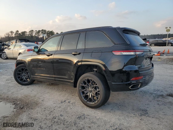 2025 Jeep Grand Cherokee Summit with VIN 1C4RJHEG1S8640375, listed as a Copart auction lot 44253355 with 961 mi miles and Clean Title. Bid and sale history available at carsss.com. Image 2.