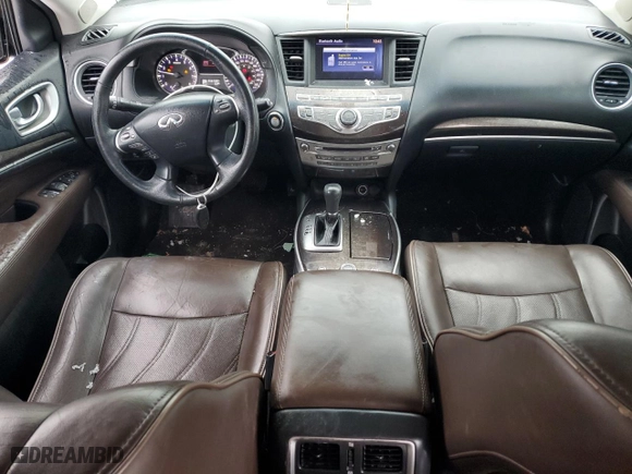 2013 Infiniti JX35 with VIN 5N1AL0MM5DC325008, listed as a Copart auction lot 43125525 with 206,709 mi miles and Clean Title. Bid and sale history available at carsss.com. Image 8.