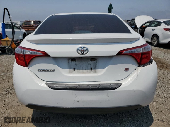 2016 Toyota Corolla L with VIN 5YFBURHE2GP466532, listed as a Copart auction lot 64683685 with 113,561 mi miles and Salvage title. Bid and sale history available at DreamBid. Image 6.