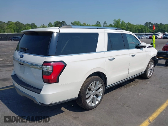 2018 Ford Expedition Max Limited z VIN 1FMJK2AT0JEA35804, wystawiony jako IAAI lot #41985908 z przebiegiem 118 341 mil mil oraz . Historia ofert i sprzedaży dostępna na DreamBid. Obrazek 4.