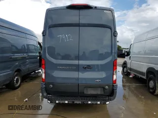 2020 Ford Transit Cargo with VIN 1FTBR3X86LKA47912, listed as a Copart auction lot 74428244 with Not Provided miles and Salvage Title. Bid and sale history available at DreamBid. Image 6.