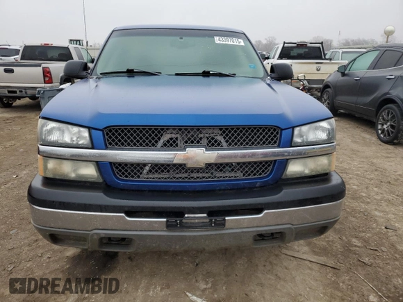 2004 Chevrolet Silverado 1500 with VIN 1GCEK19TX4E196850, listed as a Copart auction lot 43397015 with 156,773 mi miles and Salvage Title. Bid and sale history available at DreamBid. Image 5.