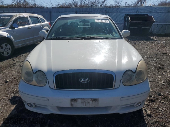 2003 Hyundai Sonata with VIN KMHWF25S13A827322, listed as a Copart auction lot 49780735 with 84,264 mi miles and Clean Title. Bid and sale history available at carsss.com. Image 5.