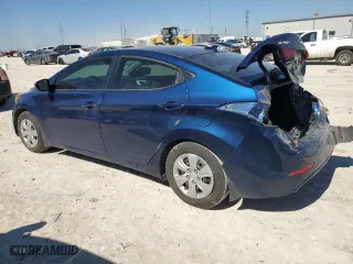 2016 Hyundai Elantra SE with VIN 5NPDH4AE1GH775125, listed as a Copart auction lot 46917085 with 79,451 mi miles and Salvage Title. Bid and sale history available at carsss.com. Image 2.