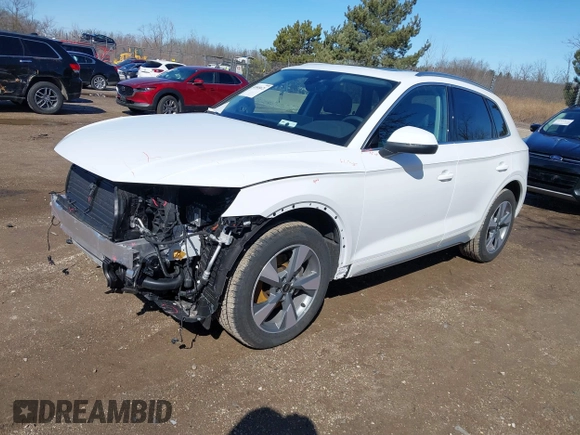 2024 Audi Q5 Premium z VIN WA1ABAFY2R2142122, wystawiony jako IAAI lot #41848621 z przebiegiem 4 334 mil mil oraz . Historia ofert i sprzedaży dostępna na DreamBid. Obrazek 17.