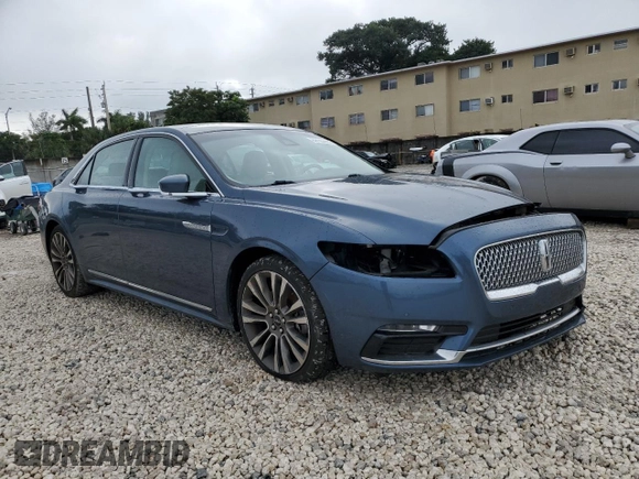 2018 Lincoln Continental Reserve with VIN 1LN6L9NP0J5606281, listed as a Copart auction lot 89105885 with 56,781 mi miles and Salvage Title. Bid and sale history available at carsss.com. Image 4.