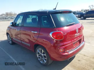 2014 FIAT 500L Lounge with VIN ZFBCFACH1EZ022517, listed as a IAAI auction lot 41783768 with 100,797 mi miles and . Bid and sale history available at DreamBid. Image 3.