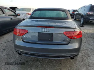 2016 Audi A5 Premium Plus with VIN WAUM2AFH2GN000803, listed as a Copart auction lot 76342954 with 0 mi miles and Non Repairable. Bid and sale history available at carsss.com. Image 6.