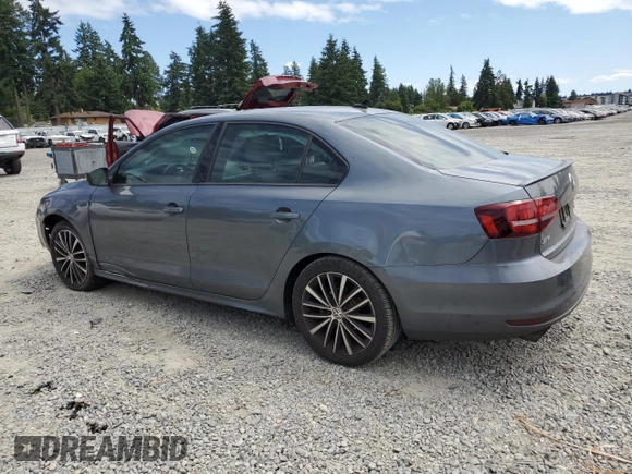 2016 Volkswagen Jetta Sport with VIN 3VWD17AJ1GM366357, listed as a Copart auction lot 61309615 with 99,108 mi miles and Salvage title. Bid and sale history available at DreamBid. Image 2.