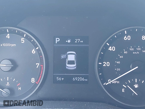 2018 Hyundai Accent Limited with VIN 3KPC34A33JE004671, listed as a IAAI auction lot 41825396 with 69,206 mi miles. Bid and sale history available at carsss.com. Image 7.