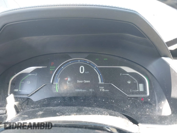 2018 Honda Clarity Touring with VIN JHMZC5F3XJC006383, listed as a IAAI auction lot 41996524 with 100,646 mi miles and . Bid and sale history available at DreamBid. Image 7.