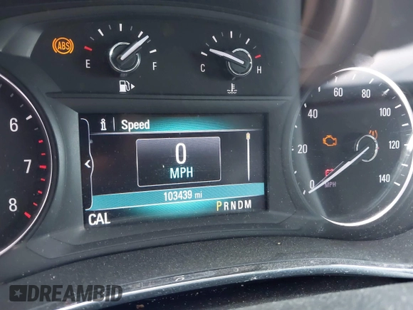2017 Buick Encore Preferred with VIN KL4CJASB7HB077425, listed as a IAAI auction lot 42355204 with 103,439 mi miles and . Bid and sale history available at DreamBid. Image 7.