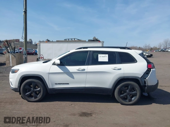 2019 Jeep Cherokee Latitude Plus with VIN 1C4PJMLBXKD472248, listed as a IAAI auction lot 41784836 with 71,643 mi miles and . Bid and sale history available at DreamBid. Image 14.