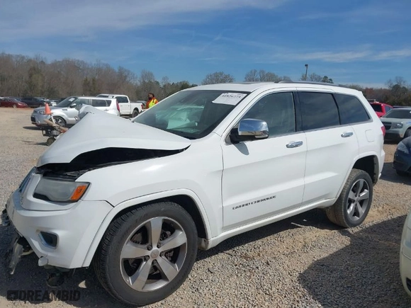 2014 Jeep Grand Cherokee Overland with VIN 1C4RJFCT6EC126897, listed as a IAAI auction lot 41826773 with 115,251 mi miles. Bid and sale history available at carsss.com. Image 14.