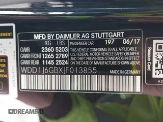 2018 Mercedes-Benz E 400 z VIN WDD1J6GBXJF013855, wystawiony jako IAAI lot #41776146 z przebiegiem 111 021 mil mil oraz . Historia ofert i sprzedaży dostępna na DreamBid. Obrazek 9.
