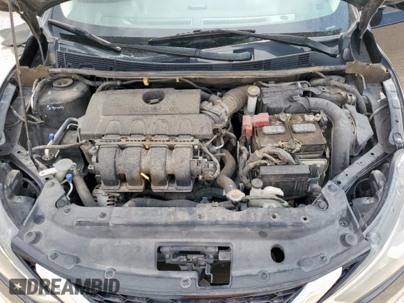 2017 Nissan Sentra S with VIN 3N1AB7AP6HY384390, listed as a Copart auction lot 58981285 with 97,286 mi miles and Salvage title. Bid and sale history available at DreamBid. Image 11.