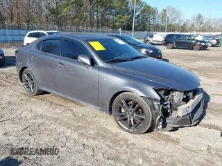 2012 Lexus IS 250 with VIN JTHBF5C28C5182098, listed as a IAAI auction lot 41344801 with 178,233 mi miles and . Bid and sale history available at DreamBid. Image 1.