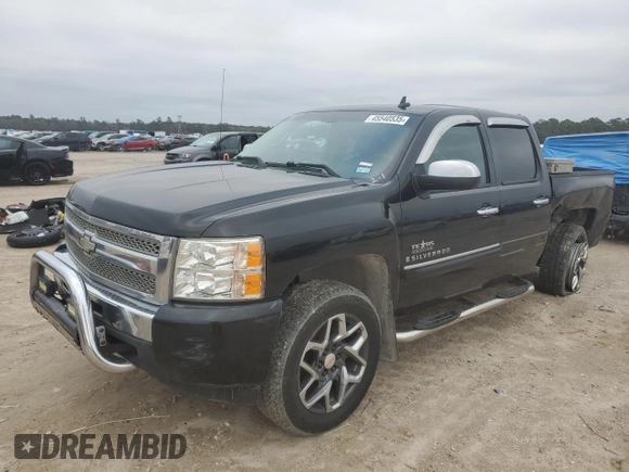 2009 Chevrolet Silverado 1500 LT with VIN 3GCEC23079G276141, listed as a Copart auction lot 45540535 with 171,013 mi miles and Salvage Title. Bid and sale history available at carsss.com. Image 1.