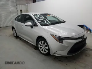 2021 Toyota Corolla LE with VIN 5YFEPMAEXMP251381, listed as a Copart auction lot 53127315 with 50,792 mi miles and Non Repairable. Bid and sale history available at DreamBid. Image 4.