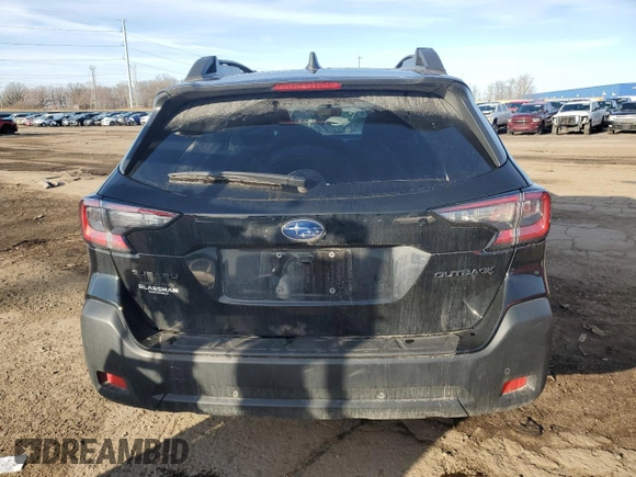 2024 Subaru Outback Onyx with VIN 4S4BTALC3R3260623, listed as a Copart auction lot 50547875 with 9,998 mi miles and Salvage title. Bid and sale history available at DreamBid. Image 6.