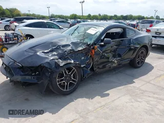2019 Ford Mustang EcoBoost with VIN 1FA6P8TH4K5146998, listed as a IAAI auction lot 41849760 with 58,467 mi miles and . Bid and sale history available at carsss.com. Image 2.