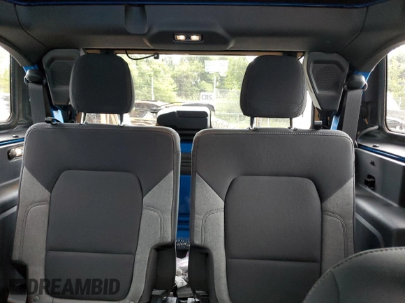 2023 Ford Bronco with VIN 1FMDE5AH5PLB24970, listed as a Copart auction lot 78403864 with 6,449 mi miles and Salvage Title. Bid and sale history available at DreamBid. Image 10.