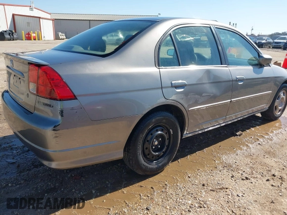 2004 Honda Civic with VIN JHMES96644S018400, listed as a IAAI auction lot 41785106 with 245,864 mi miles. Bid and sale history available at carsss.com. Image 4.