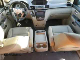 2015 Honda Odyssey EX-L with VIN 5FNRL5H6XFB065761, listed as a Copart auction lot 47125025 with 97,263 mi miles and Salvage Title. Bid and sale history available at DreamBid. Image 8.
