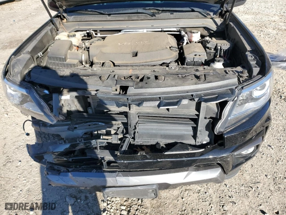 2021 Chevrolet Colorado 2WD Z71 with VIN 1GCGSDEN1M1181226, listed as a Copart auction lot 89271075 with 75,404 mi miles and Salvage Title. Bid and sale history available at carsss.com. Image 11.
