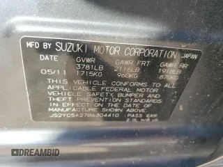 2011 Suzuki SX4 LE with VIN JS2YC5A27B6304410, listed as a Copart auction lot 72119824 with 118,357 mi miles and Salvage Title. Bid and sale history available at carsss.com. Image 13.
