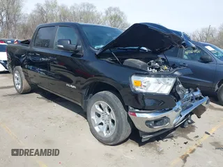 2021 Ram 1500 Big Horn z VIN 1C6SRFFT8MN551778, wystawiony jako IAAI lot #41875210 z przebiegiem Nie podano mil oraz . Historia ofert i sprzedaży dostępna na DreamBid. Obrazek 1.