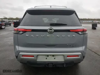 2022 Nissan Pathfinder Platinum with VIN 5N1DR3DK3NC247468, listed as a Copart auction lot 49510755 with 36,686 mi miles and Salvage Title. Bid and sale history available at carsss.com. Image 6.