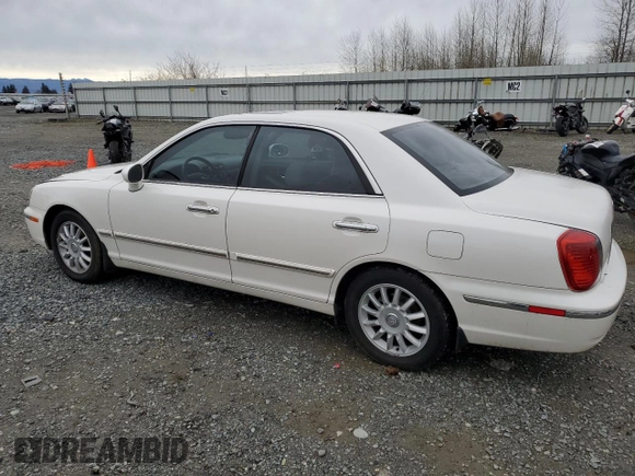 2004 Hyundai XG z VIN KMHFU45E74A301113, wystawiony jako Copart lot #46635495 z przebiegiem 104 776 mil mil oraz Szkoda całkowita • Salvage title. Historia ofert i sprzedaży dostępna na DreamBid. Obrazek 2.