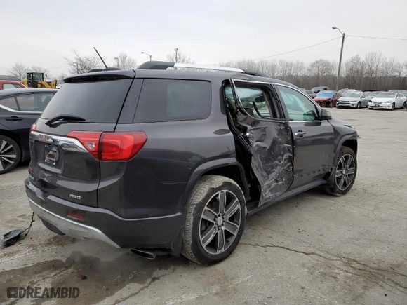 2017 GMC Acadia Denali with VIN 1GKKNXLS5HZ138726, listed as a Copart auction lot 85706874 with 94,087 mi miles and Salvage Title. Bid and sale history available at carsss.com. Image 3.