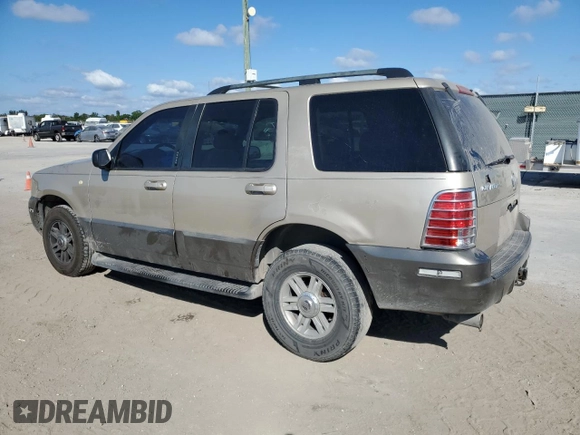 2004 Mercury Mountaineer Convenience with VIN 4M2ZU66W04UJ01395, listed as a Copart auction lot 44221375 with 180,511 mi miles and Salvage title. Bid and sale history available at DreamBid. Image 2.