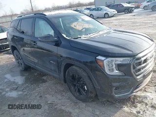 2022 GMC Terrain AT4 with VIN 3GKALYEV5NL158511, listed as a IAAI auction lot 41601746 with 19,974 mi miles. Bid and sale history available at carsss.com. Image 1.