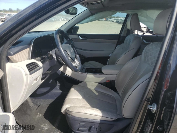 2021 Hyundai Palisade Limited with VIN KM8R54HEXMU299037, listed as a Copart auction lot 44104305 with 65,718 mi miles and Non Repairable. Bid and sale history available at carsss.com. Image 7.
